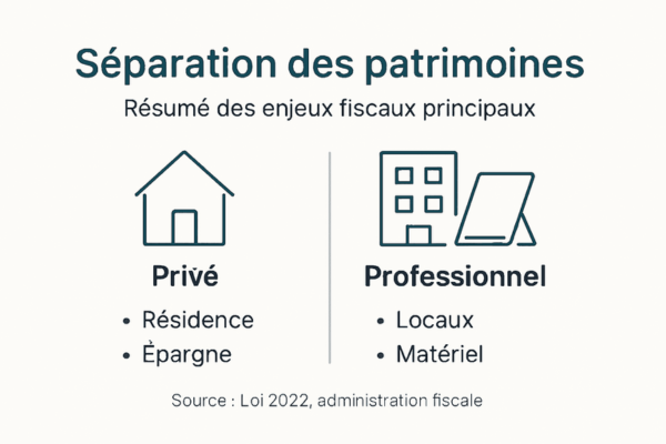 Séparation des patrimoines Hexa Patrimoine
